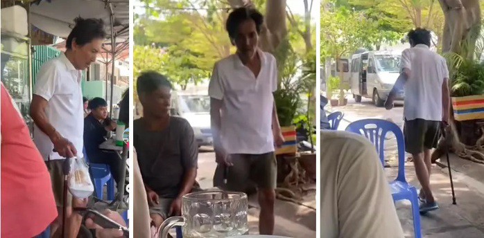 Hình ảnh trái ngược hoàn toàn so với thời trước của ông