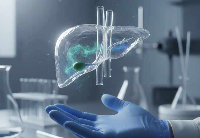 Nghiên cứu Harvard cho thấy gan là một trung tâm trao đổi chất hai chiều - Minh họa AI: Thu Anh