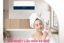 An toàn, vui khỏe với bình nước nóng tắm an toàn