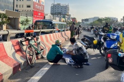 TPHCM: Người đàn ông tử vong trong lúc đạp xe tập thể dục