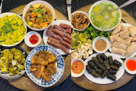 Mâm cơm mùa đông xứ Nghệ chỉ nhìn thôi đã muốn về nhà ăn cơm