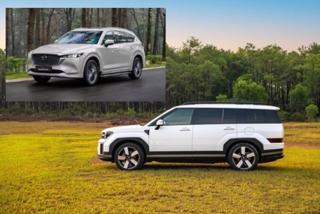 Santa Fe "nuốt" trọn đồ đạc gia đình, CX-8 có làm được?