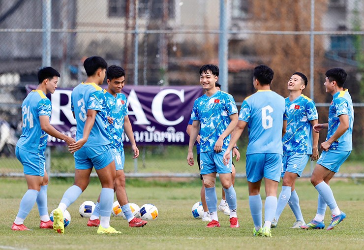 U22 Việt Nam chuẩn bị kỹ lưỡng cả về chiến thuật lẫn tinh thần với mục tiêu giành chiến thắng trước Malaysia