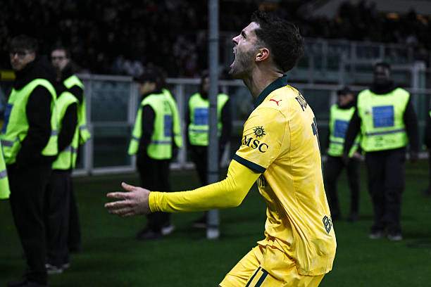 Pulisic vào sân cho Milan và lập tức gỡ hòa trước khi ngược dòng