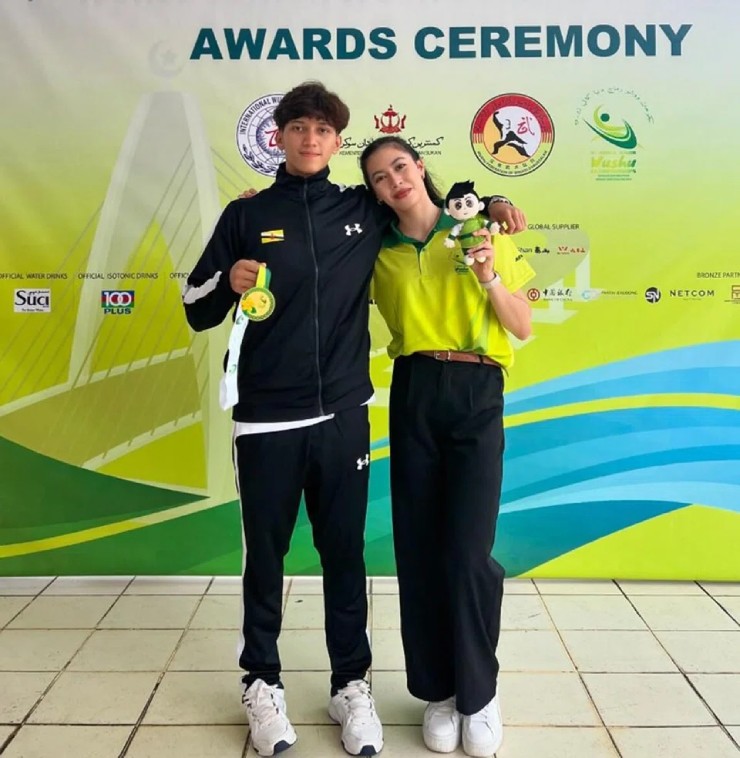 Basma và Walid, cặp chị em mở đường cho wushu Brunei