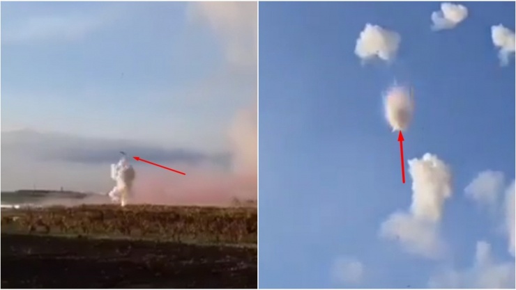 Nguyên lý hoạt động của mìn Jaljaleh chống drone (Iran). Nguồn: Defense Index/militarnyi.com