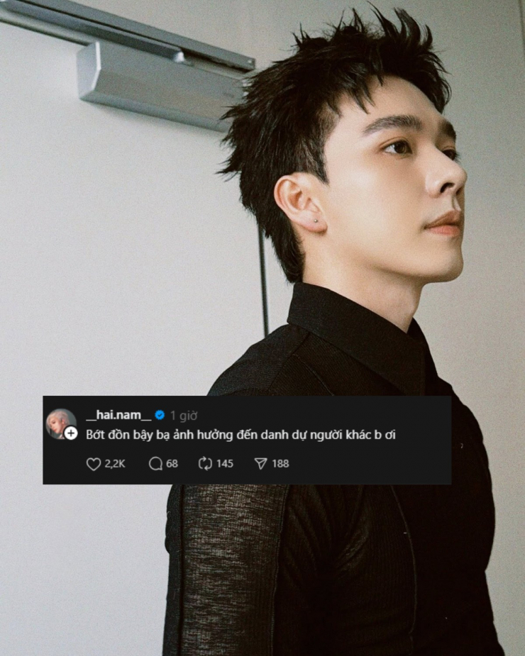 Bình luận của Hải Nam về sự việc.