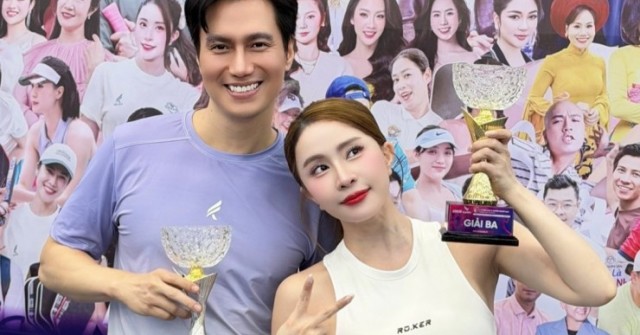 Quỳnh Nga khoe tin vui bên Việt Anh, con gái MC...