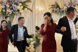 Dân mạng cười bò khi xem clip bố nhảy ăn mừng vì con trai đi lấy vợ