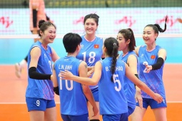 Video bóng chuyền ĐT nữ Việt Nam - Myanmar: Chiến thắng áp đảo (SEA Games)