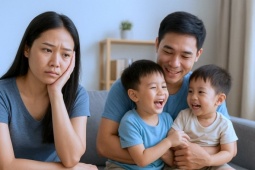 Nuôi 2 con ở Hà Nội, chồng góp 10 triệu đồng/tháng, bảo 'đưa hết lương còn gì'