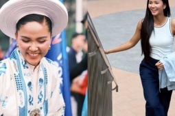 Nhan sắc H'hen Niê sau 3 tháng sinh con gái