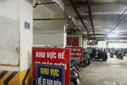Động thái của chung cư HH Linh Đàm sau thông báo dừng trông giữ xe điện