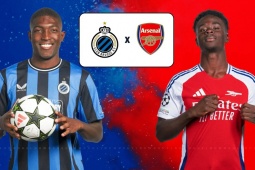 Trực tiếp bóng đá Club Brugge - Arsenal: Arteta thừa nhận rơi vào "vòng xoáy cực kỳ nguy hiểm" (Cúp C1)