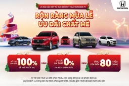 Honda Việt Nam Rộn ràng mùa lễ – ưu đãi chất mê và hỗ trợ đổi xe chính hãng