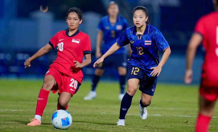 Trực tiếp bóng đá ĐT nữ Thái Lan - Singapore: Hàng công kém duyên (Hết giờ) - 2