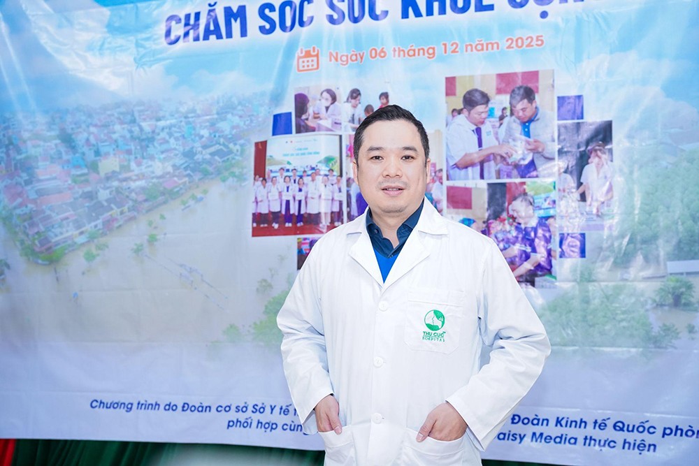 BS.CKI Phạm Đức Sơn - Trưởng Đơn vị Thăm dò chức năng - Nội soi tiêu hóa - Hệ thống Y tế Thu Cúc (Ảnh DNCC)
