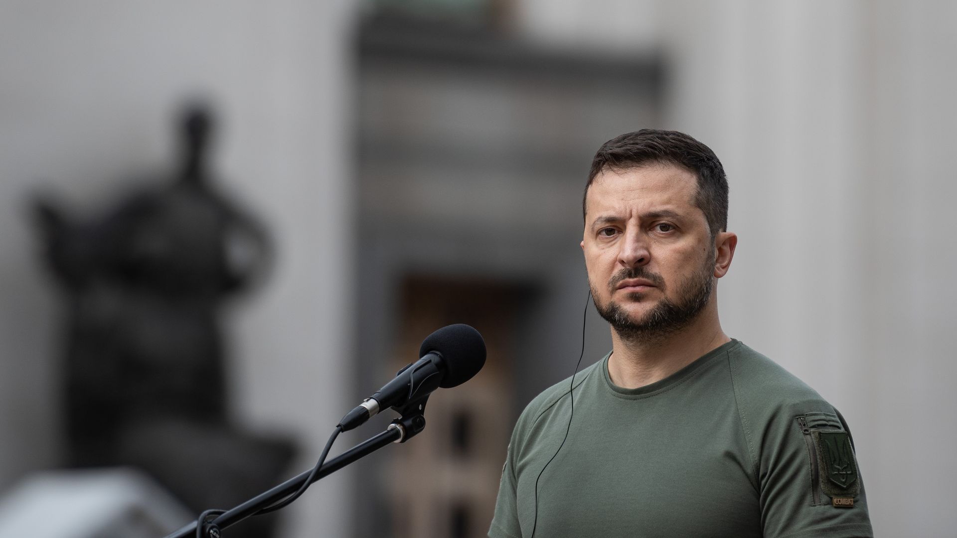 Tổng thống Ukraine Volodymyr Zelensky. Ảnh: Getty