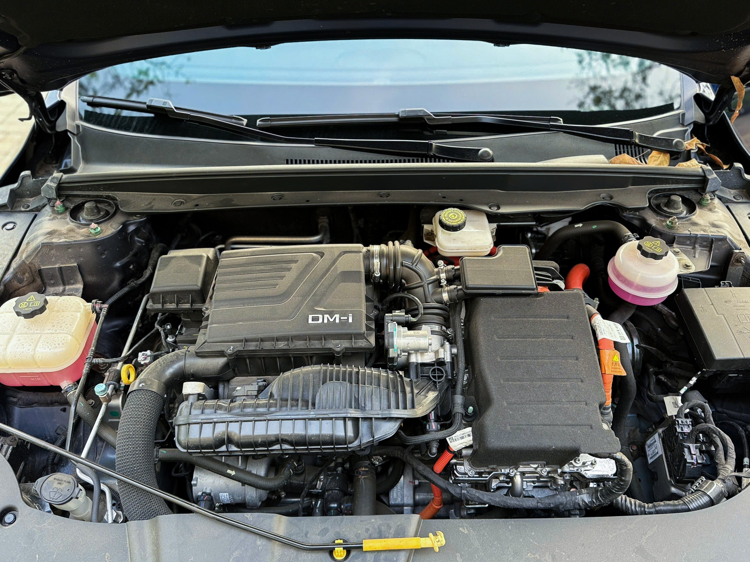 Seal 5 trang bị hệ truyền động PHEV (plug-in hybrid), gồm máy xăng 1.5 (công suất 97 mã lực, mô-men xoắn 122 Nm), kết hợp với môtơ điện (công suất 194 mã lực, mô-men xoắn 300 Nm). Kết hợp lại cho tổng công suất 209 mã lực.