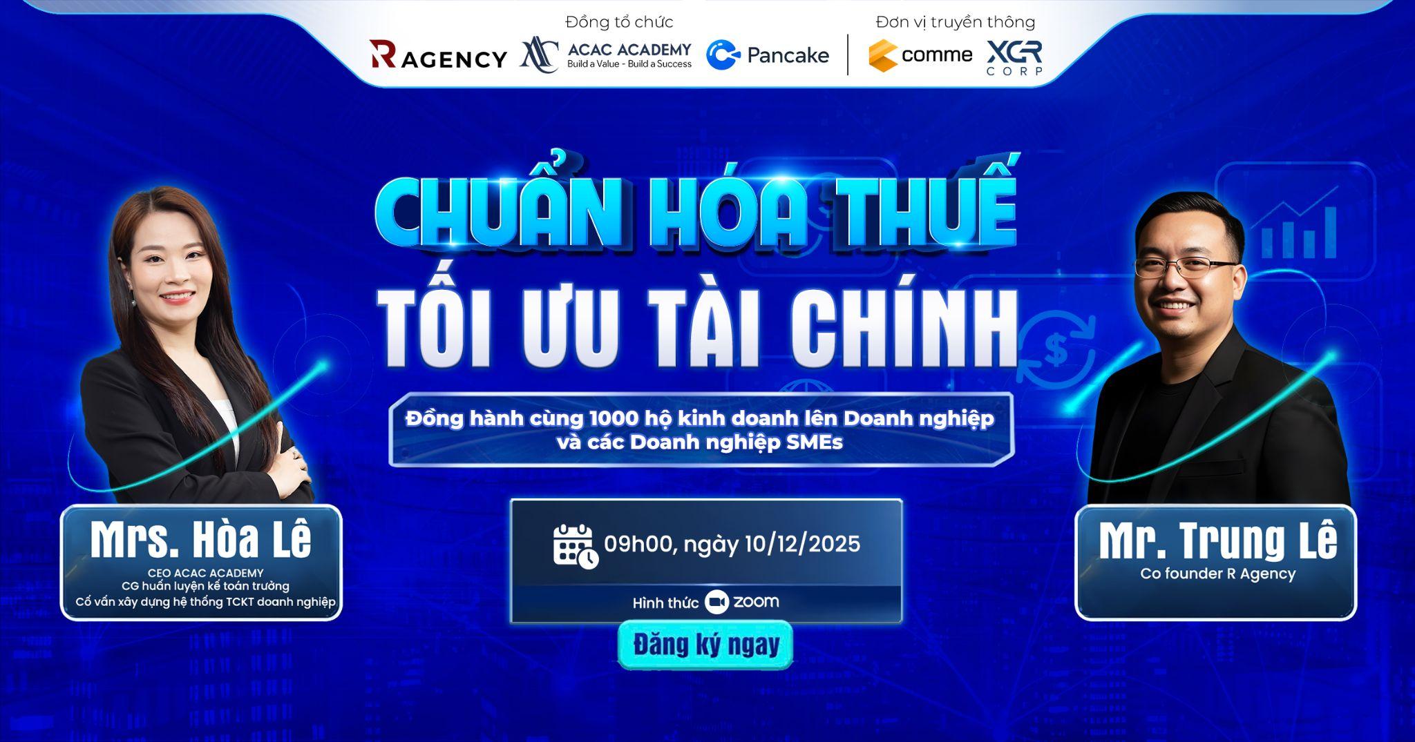 ACAC Academy tổ chức công sự kiện “Chuẩn hóa thuế - Tối ưu tài chính” - 1