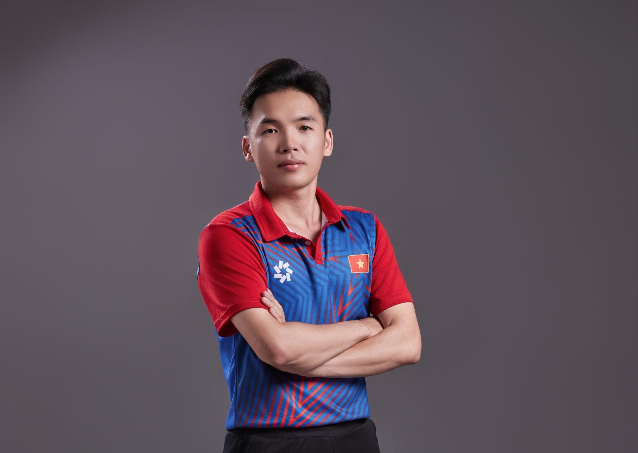 Chân dung chàng trai trẻ đam mê bóng chuyền