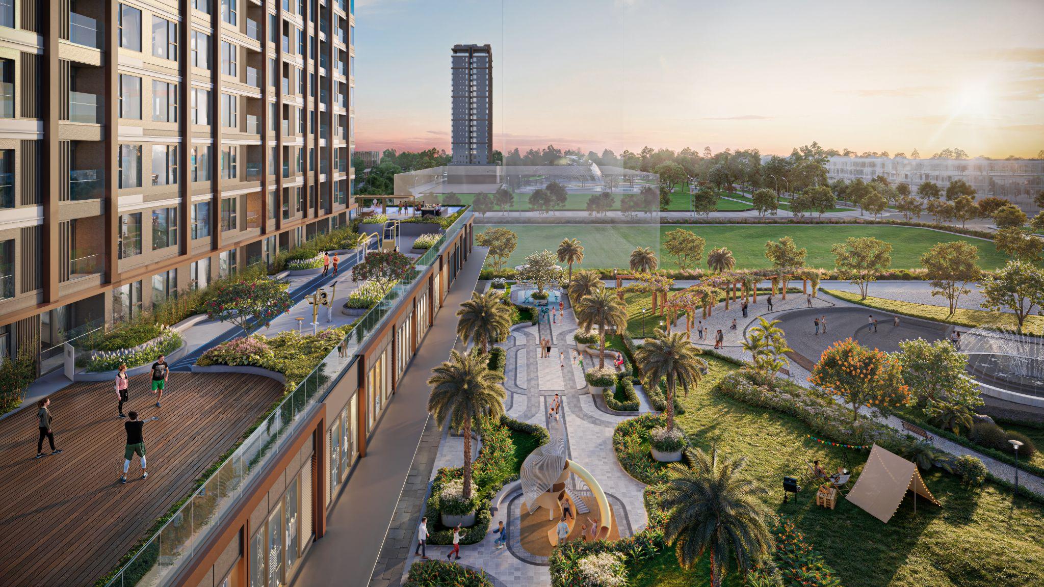 Cư dân Sky Tower A sở hữu hệ tiện ích đa tầng giàu trải nghiệm