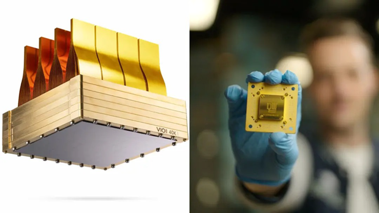 Chip lượng tử mới của QuantWare chứa tới 10.000 qubit.