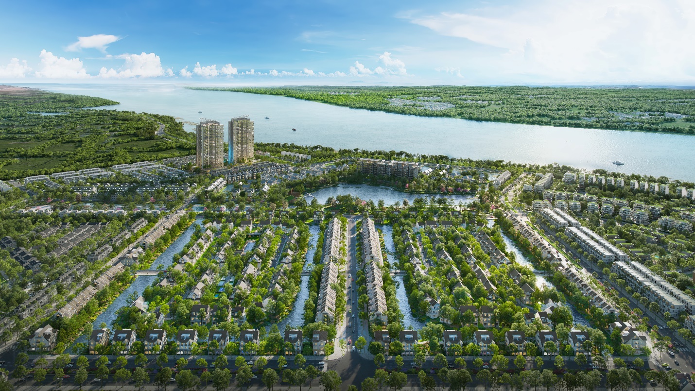 Khu compound Central Island được Ecopark ra mắt tại Nghệ An