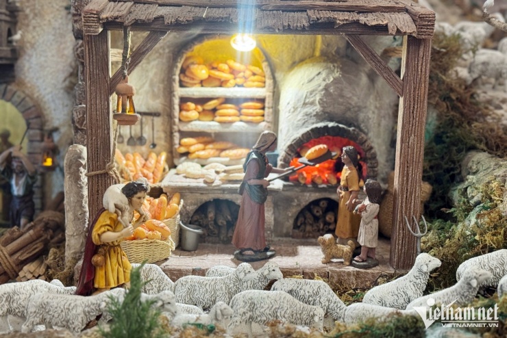 Hang đá Giáng sinh hơn 7m ở Đồng Nai gây sốt với nghìn chi tiết độc đáo - 8