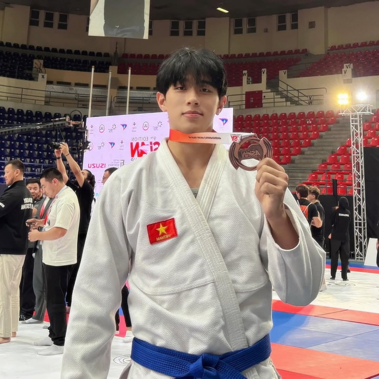 'Nam thần' tuyển Jujitsu Việt Nam ở SEA Games 33 - 1