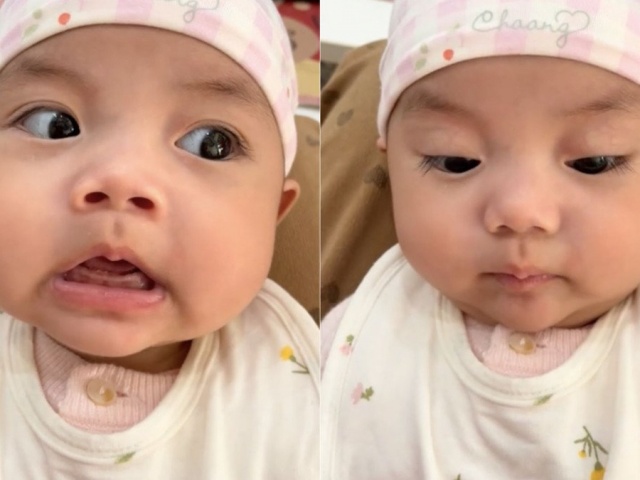 Quá dễ thương, clip em bé 4 tháng tuổi 'tập hát' hút gần 18 triệu lượt xem