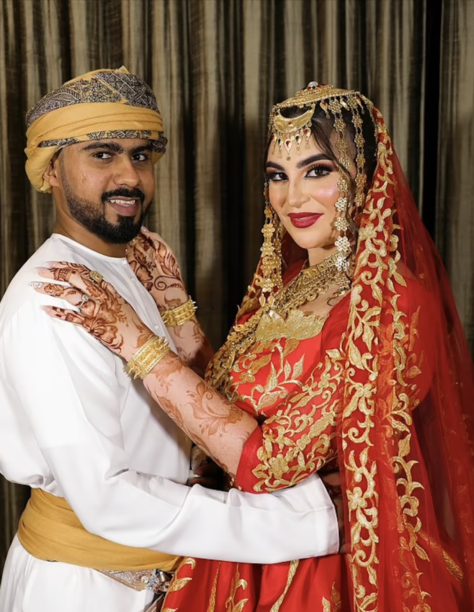 Đám cưới của Soudi Al Nadak và người chồng triệu phú Jamal Al Nadak tổ chức tại Dubai năm 2020. Ảnh: @Soudiofarabia