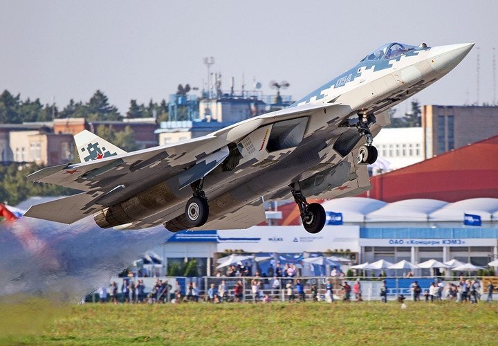 Chiến đấu cơ Su-57. Ảnh The Avuationist