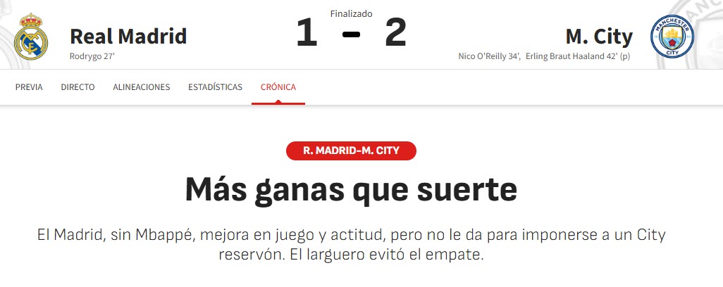 "Nhiệt huyết nhiều hơn may mắn", tiêu đề của tờ AS