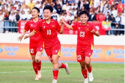 Trực tiếp bóng đá ĐT nữ Việt Nam - Myanmar: Sức ép nghẹt thở (SEA Games)