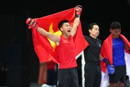 Ngọc Lượng đấu trận MMA "để đời" giật HCV: Đánh cho hết "xử ép" ở SEA Games