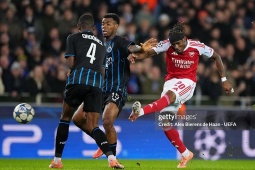 Video bóng đá Club Brugge - Arsenal: Mãn nhãn 2 siêu phẩm (Cúp C1)