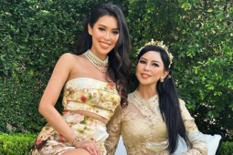 Đồ đôi vương giả của phu nhân và ái nữ nhà 'vua hàng hiệu'