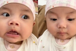 Quá dễ thương, clip em bé 4 tháng tuổi 'tập hát' hút gần 18 triệu lượt xem