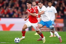 Video bóng đá Benfica - Napoli: Đội Mourinho bản lĩnh, chiến quả quan trọng (Cúp C1)