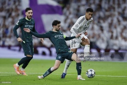 Video bóng đá Real Madrid - Man City:  " Kéo sập "  Bernabeu (Cúp C1)