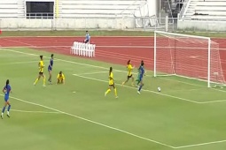 Video bóng đá ĐT nữ Philippines - Malaysia: Đại thắng 6 sao, đoạt vé bán kết (SEA Games)