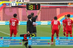 Thái Lan lại làm trò cười ở trận U22 Việt Nam - U22 Malaysia khiến dân mạng phẫn nộ