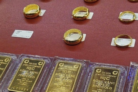 Sáng 11-12, giá vàng miếng SJC, vàng nhẫn tăng vọt