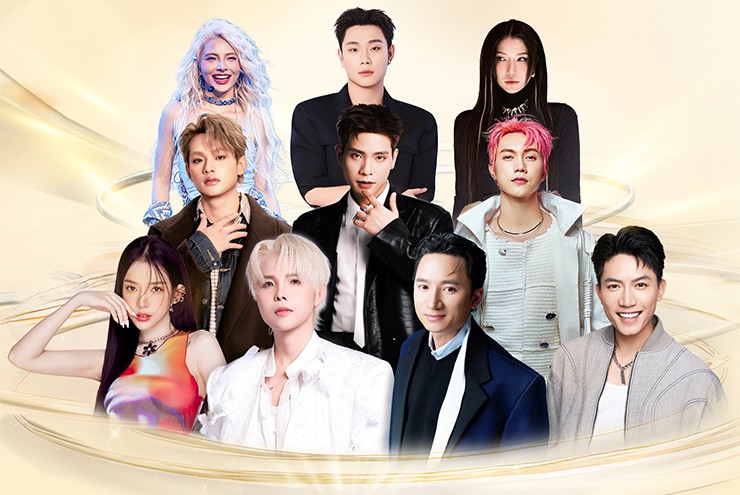 Sự kiện đồng hành cùng nghệ sĩ lan tỏa tinh thần “Sống đẹp” của PNJ quy tụ dàn nghệ sĩ đình đám. Ảnh: Fanpage PNJ