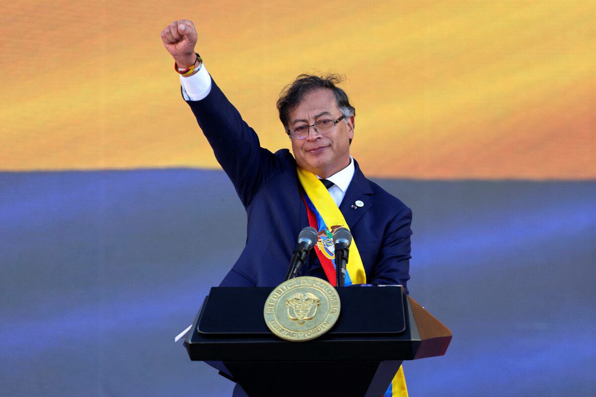 Tổng thống Colombia – ông Gustavo Petro (ảnh: Reuters)