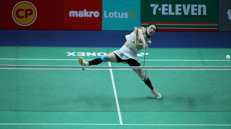 Vũ Thị Trang không thể gây bất ngờ trước đối thủ Thái Lan