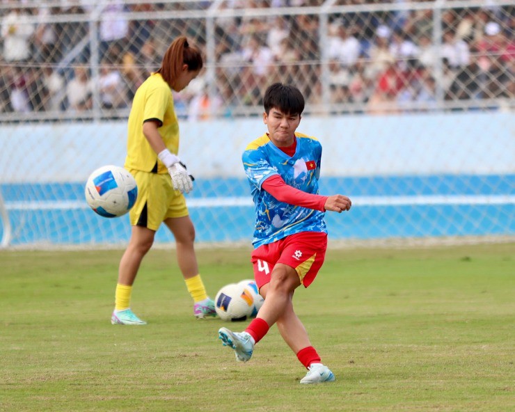 Trực tiếp bóng đá ĐT nữ Việt Nam - Myanmar: Sức ép nghẹt thở (SEA Games) - 9