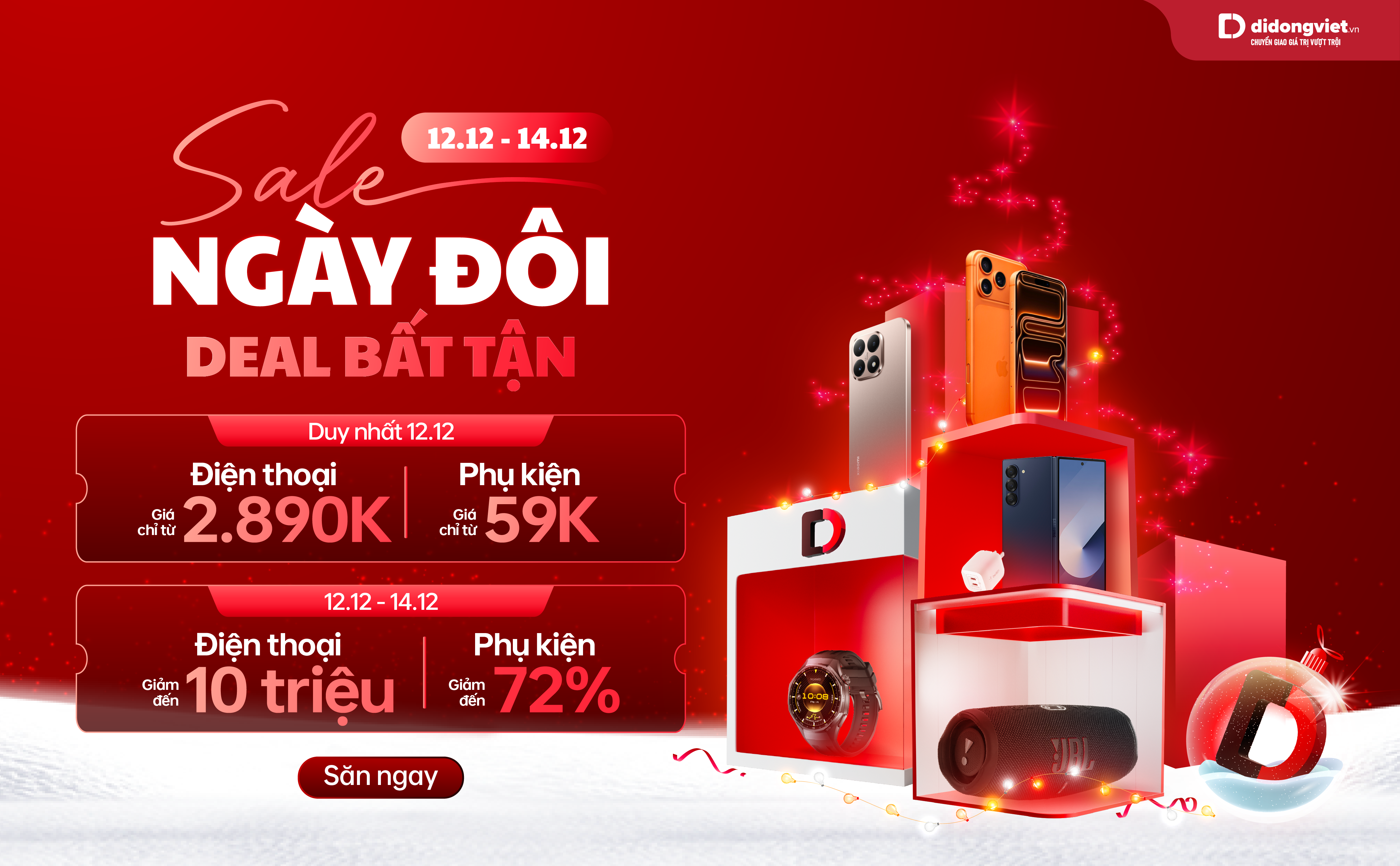 Flagship Apple, Android và phụ kiện về giá “chạm đáy”