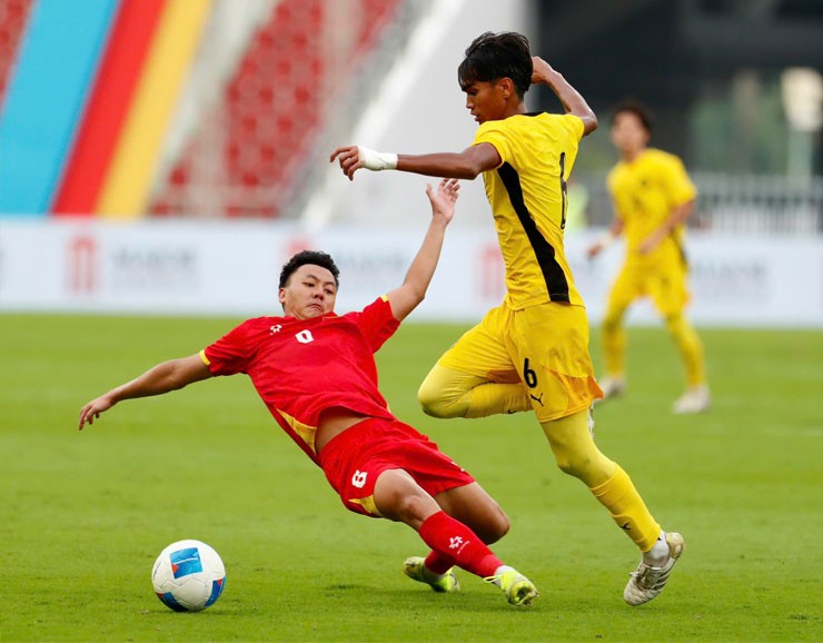 Hàng thủ U22 Việt Nam không mắc sai lầm trước U22 Malaysia